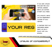 AUDI A3 2008 - 2012 BONNET INSURANCE APPROVED 8P0823029E